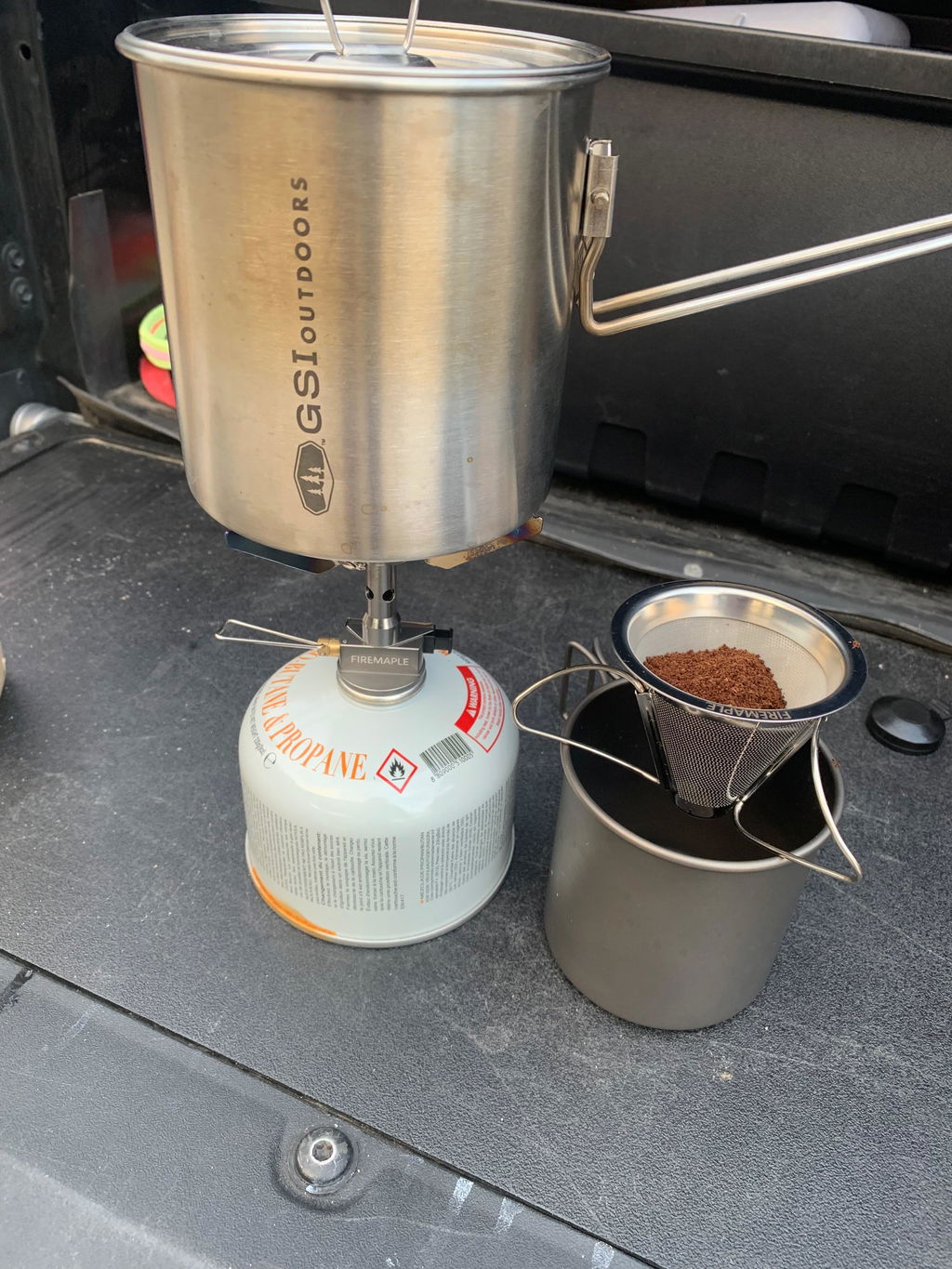 FireMaple GreenPeak Pro réchaud gaz régulé piezo froid