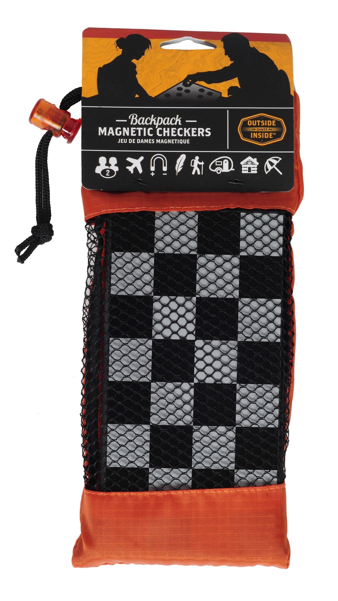 GSI Outdoor Games jeu de dames magnétique pliable