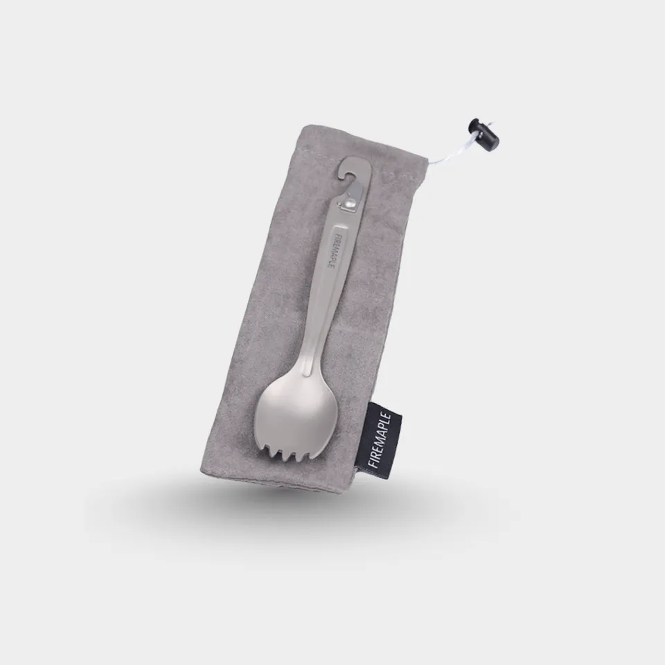 FireMaple Woodpecker spork titane 3-en-1 23 g