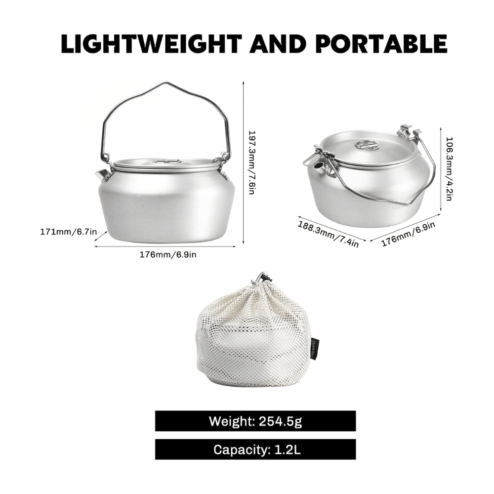 FireMaple Nimbus bouilloire alu 1,2 L 254 g