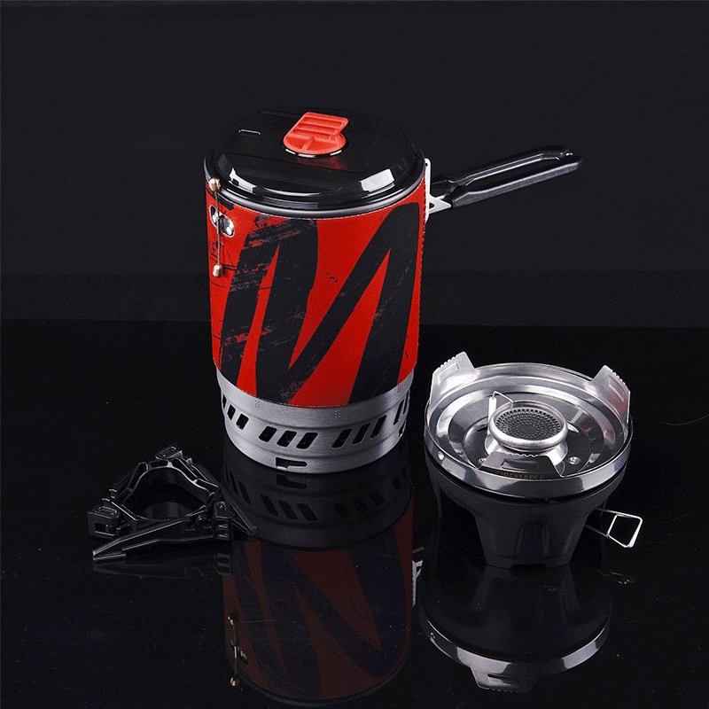 FireMaple Polaris Réchaud Camping 1 L Rouge Régulé
