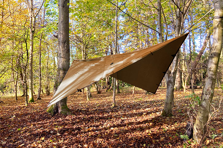 DD Tarp 3.5x3.5 bâche hamac vert olive imperméable