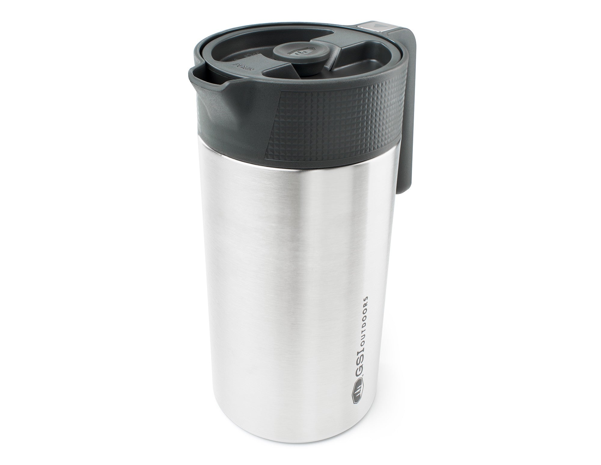 GSI Glacier JavaPress cafetière piston inox noir