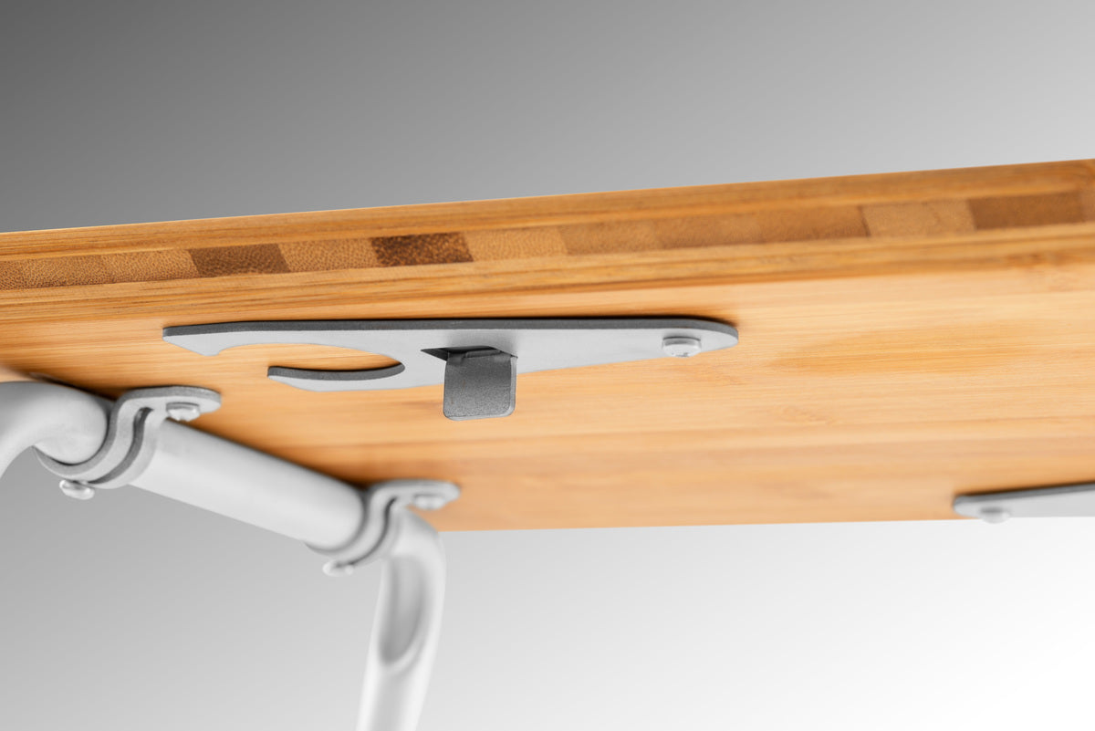 GSI Rakau table pique-nique bambou pliante porte-verres