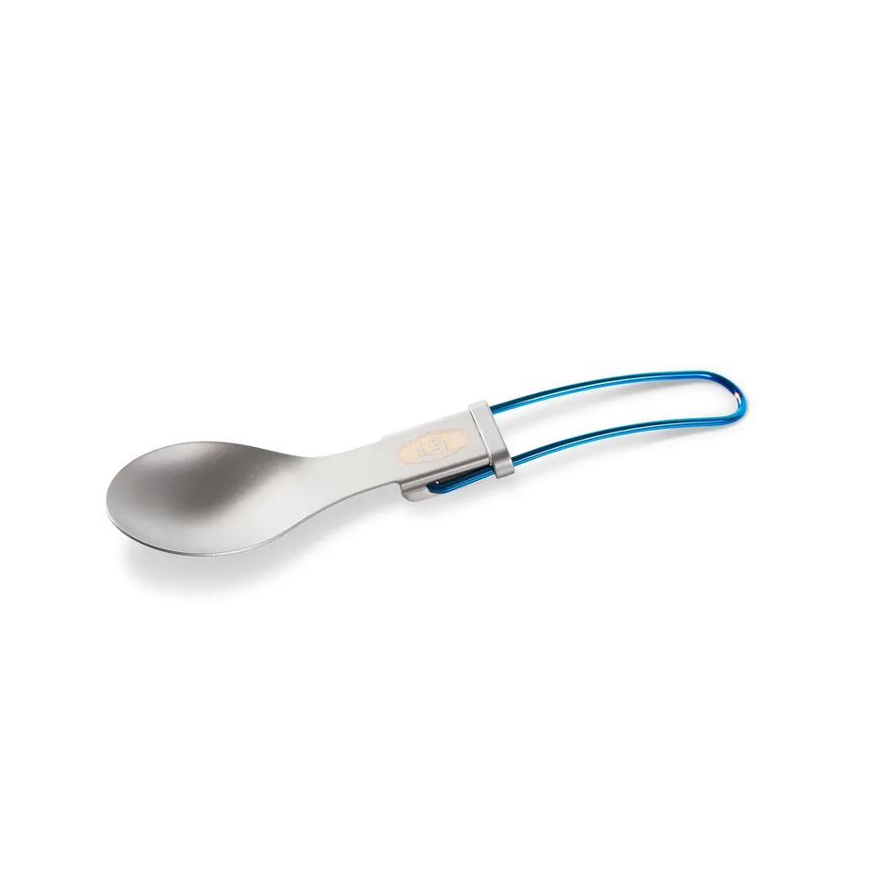GSI Glacier cuillère pliable inox bleue