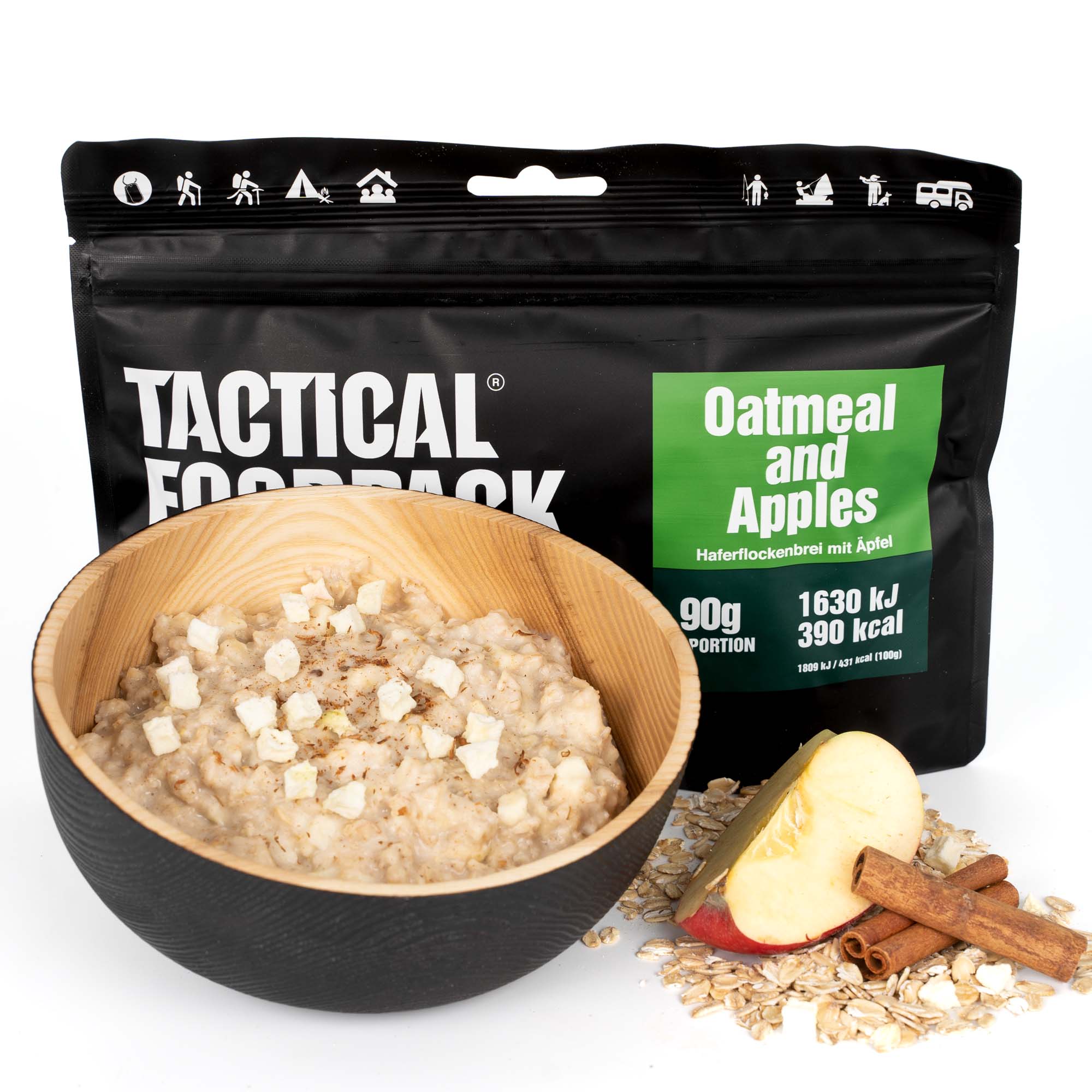 Tactical Foodpack Petit Déjeuner repas muesli fraises
