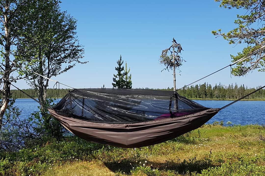 DD Hammocks Frontline hamac camping moustiquaire olive
