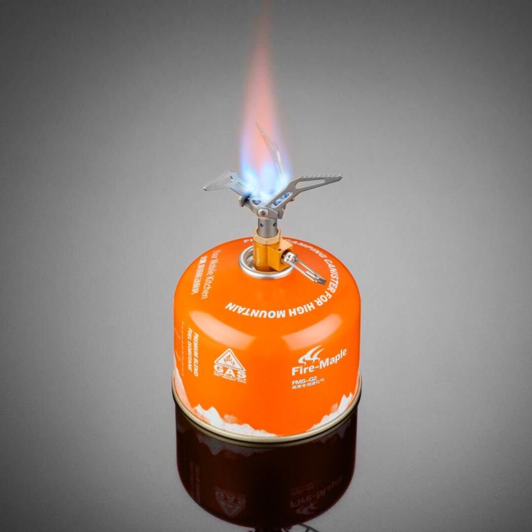 FireMaple FMS-300T réchaud gaz titane 45 g orange