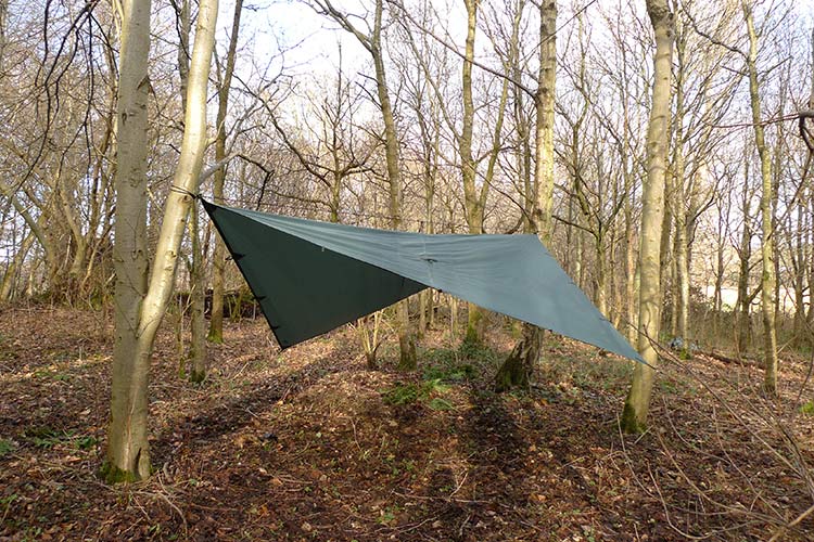 DD Tarp 3.5x3.5 bâche hamac vert olive imperméable