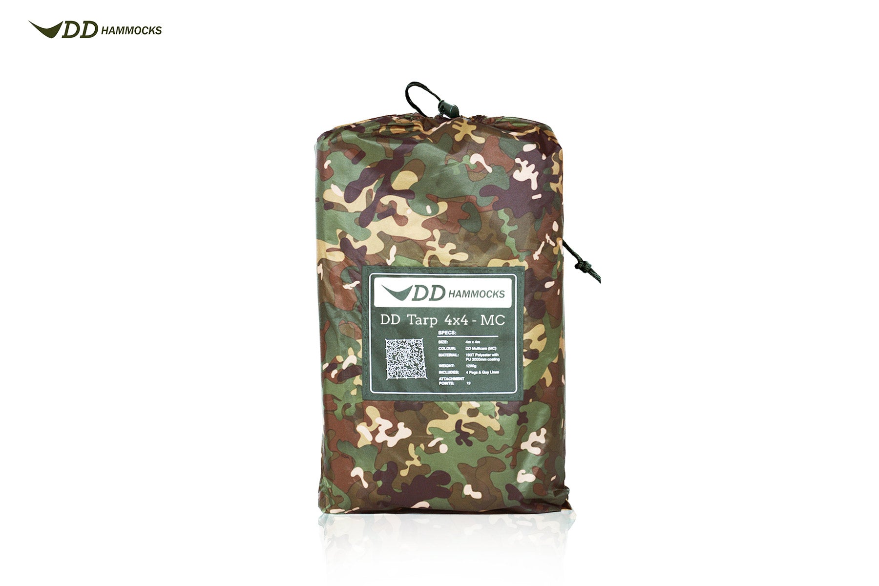 DD Tarp 4x4 bâche camping groupe multicam MC