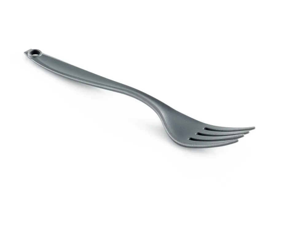 GSI Camping Tableware fourchette camping grise légère