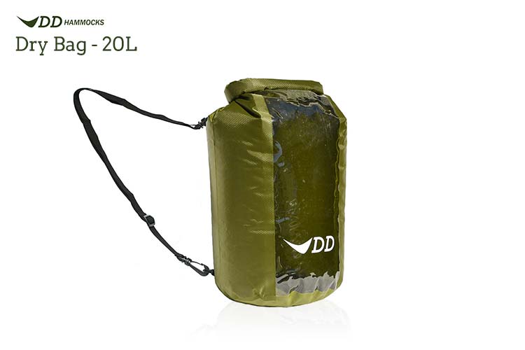 DD Dry Bag Sac étanche 10 L roll-top avec fenêtre