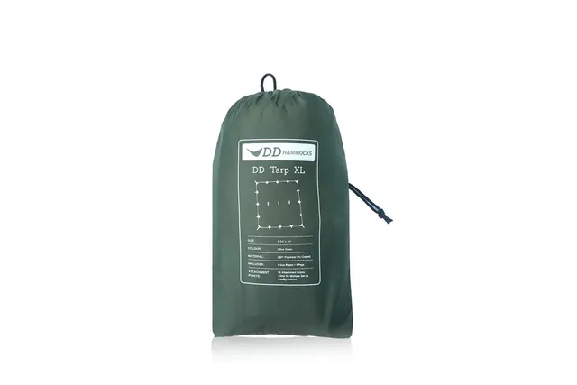 DD Hammocks Tarp XL bâche 4,5x3 m Vert olive