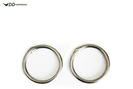 DD Hammocks Suspension Anneaux Acier x2 38 g