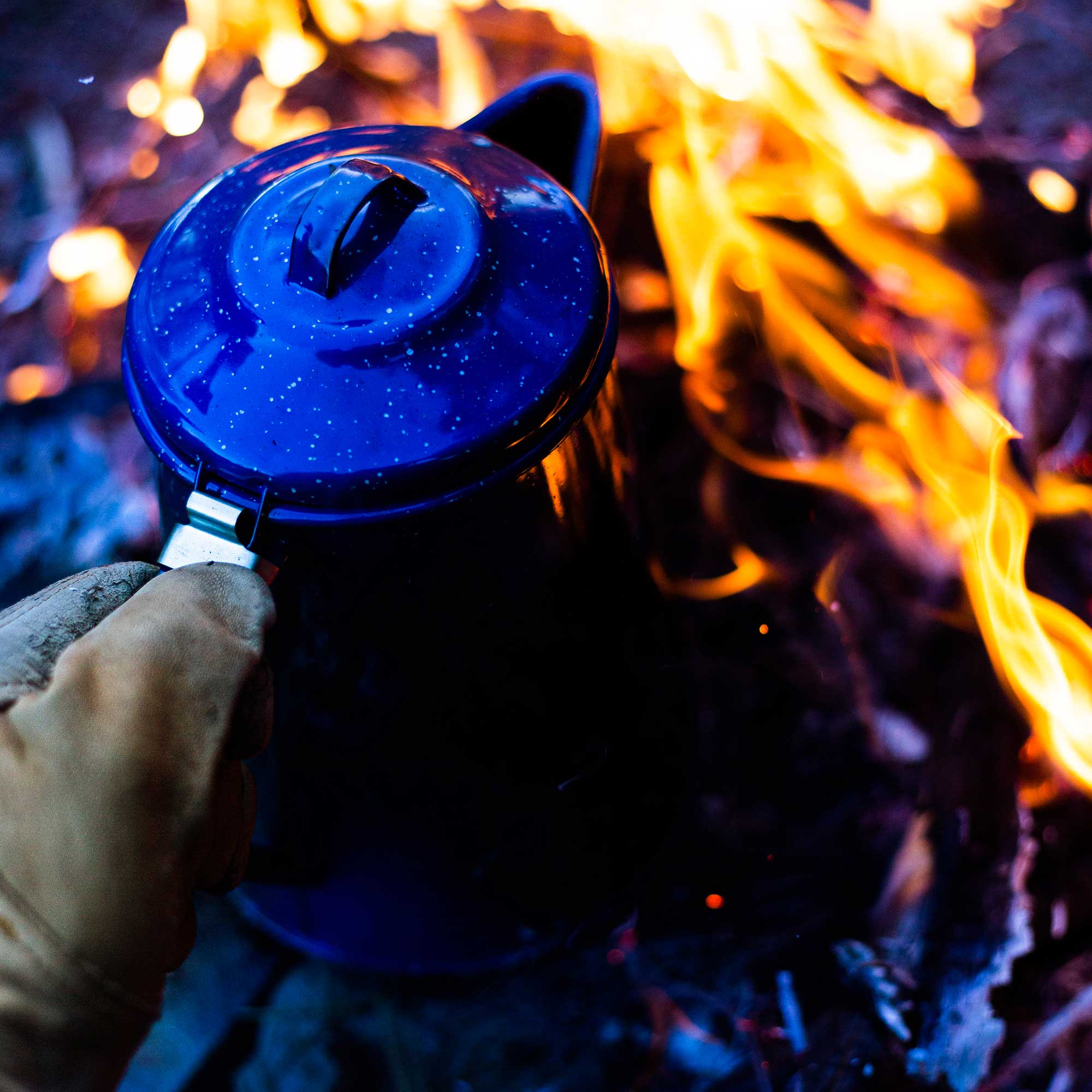GSI Camp Coffee cafetière émail 8 tasses acier