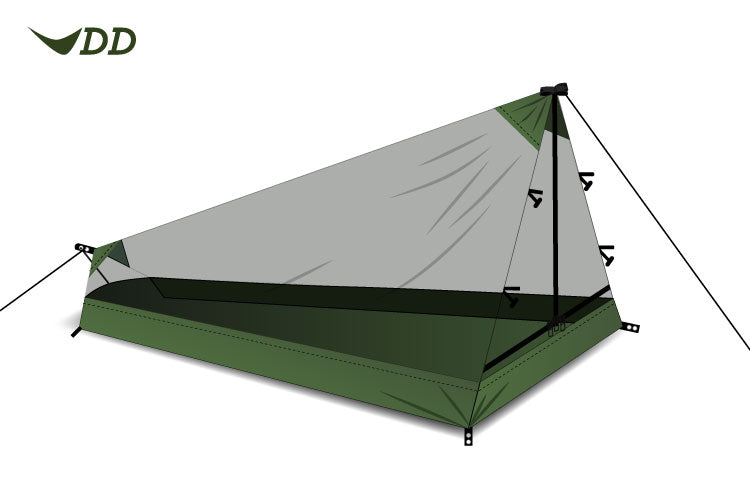 DD SuperLight Pathfinder tente moustiquaire 2 places