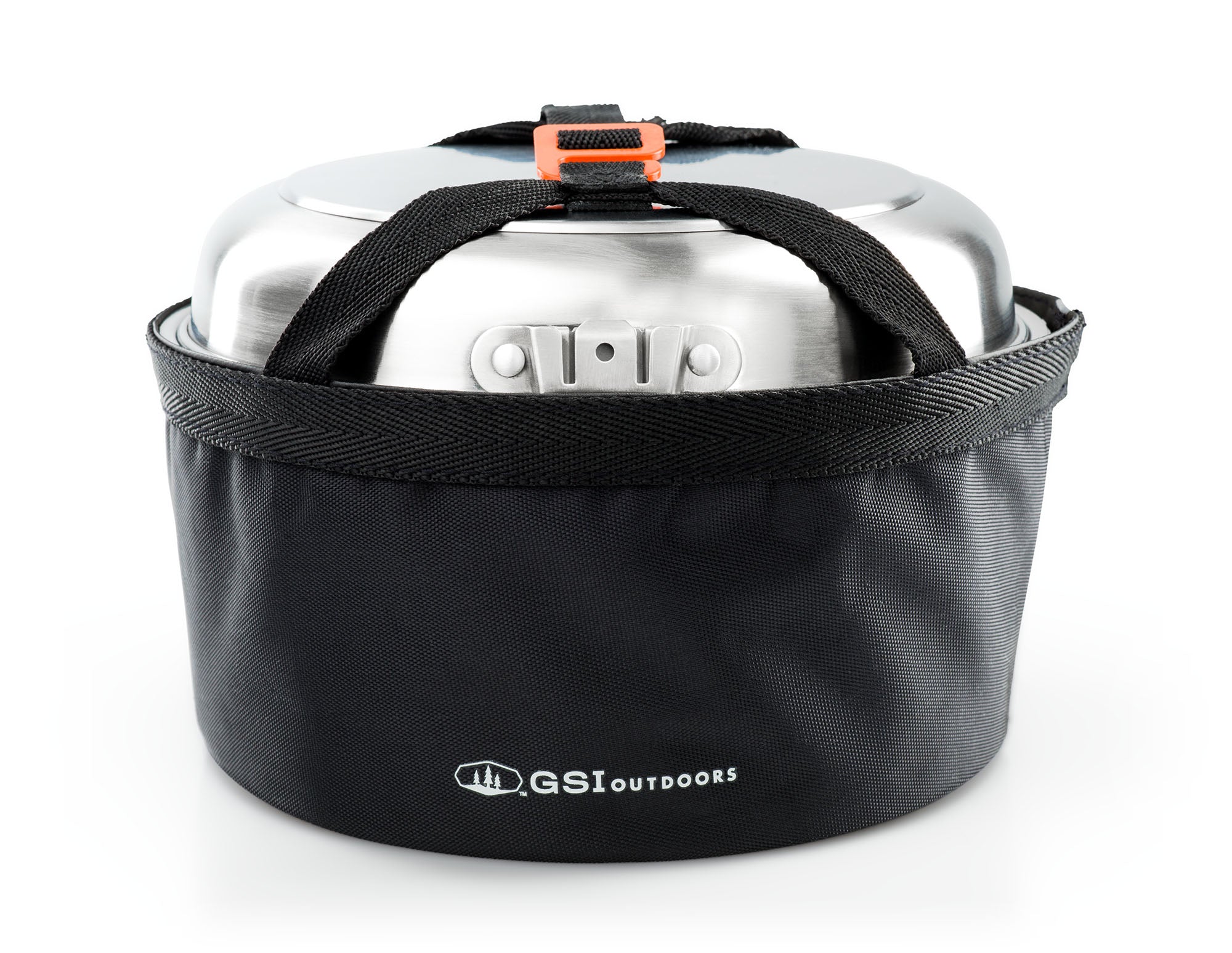 GSI Glacier Stainless Camper popote inox 4 personnes 3 L