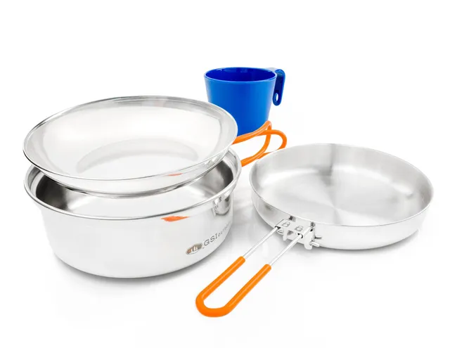 GSI Glacier kit popote inox 1 personne 1L
