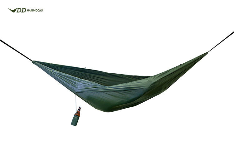 DD Chill Out hamac loisir vert olive porte-gobelet