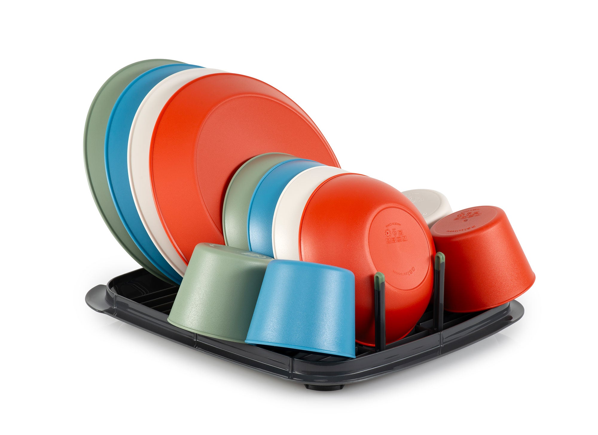 GSI Escape Égouttoir Vaisselle Pliable avec Planche