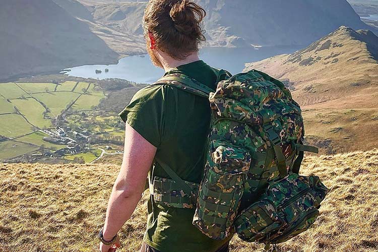 DD Bergen Rucksack MC sac à dos 55L multicam