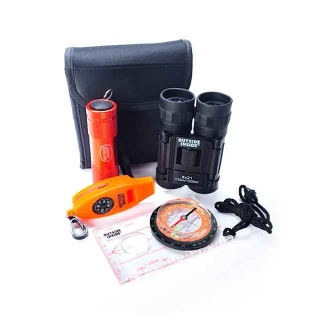 Gsi Outdoor Games Kit Explorateur Jumelles 8x 4 pièces