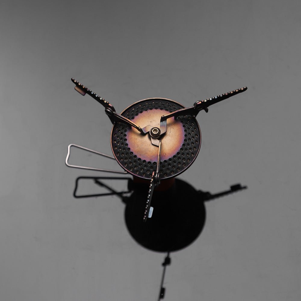 FireMaple FMS-116T réchaud gaz titane ultraléger large