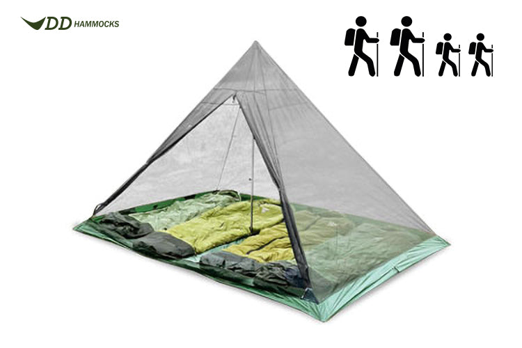 DD Tents Pyramid Mesh Tente Moustiquaire Familiale 4 Pl.