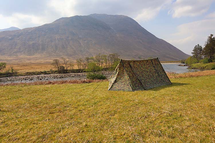DD A-Frame tente canadienne multicam 2 places