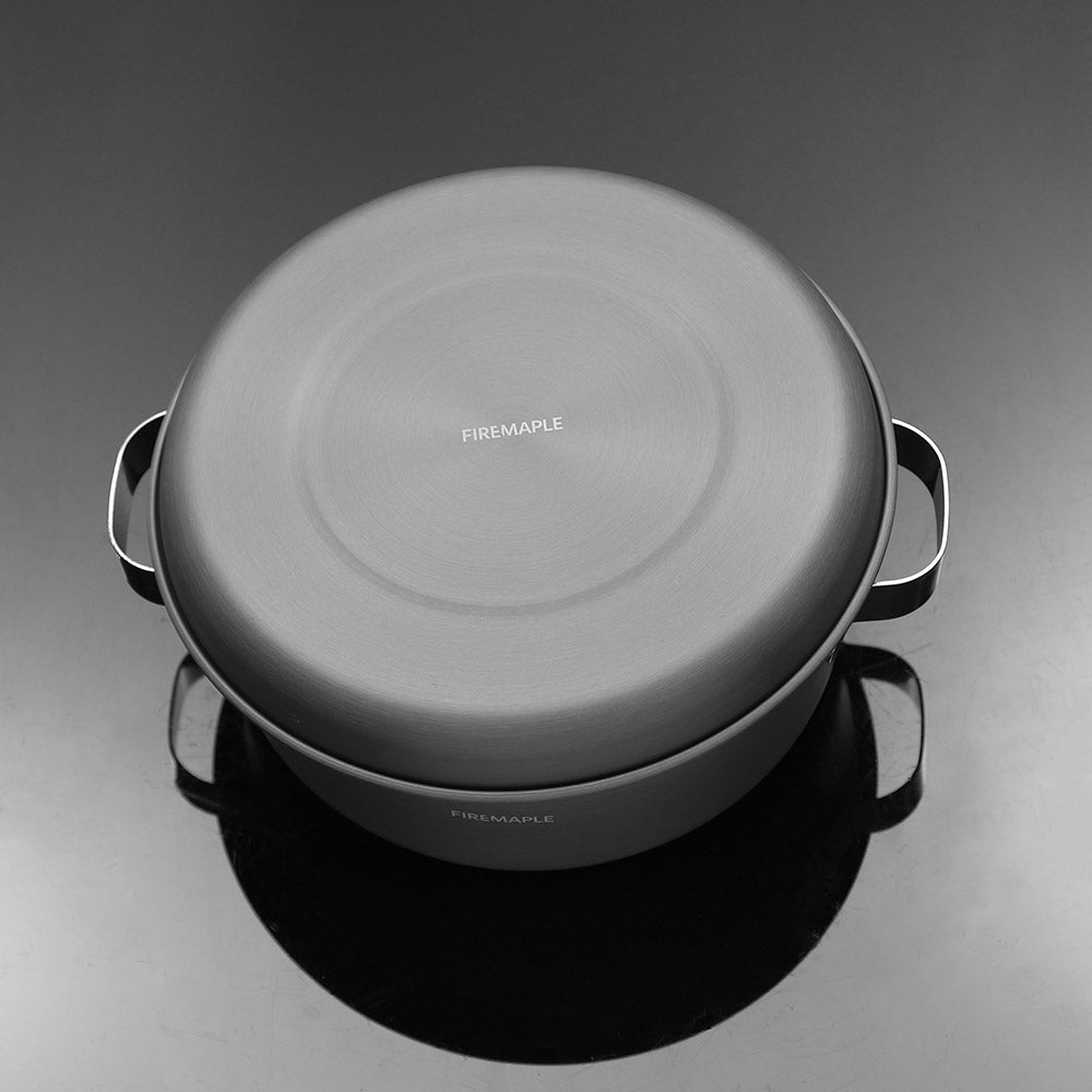 FireMaple Gourmet kit popote alu 5 pièces 2 personnes