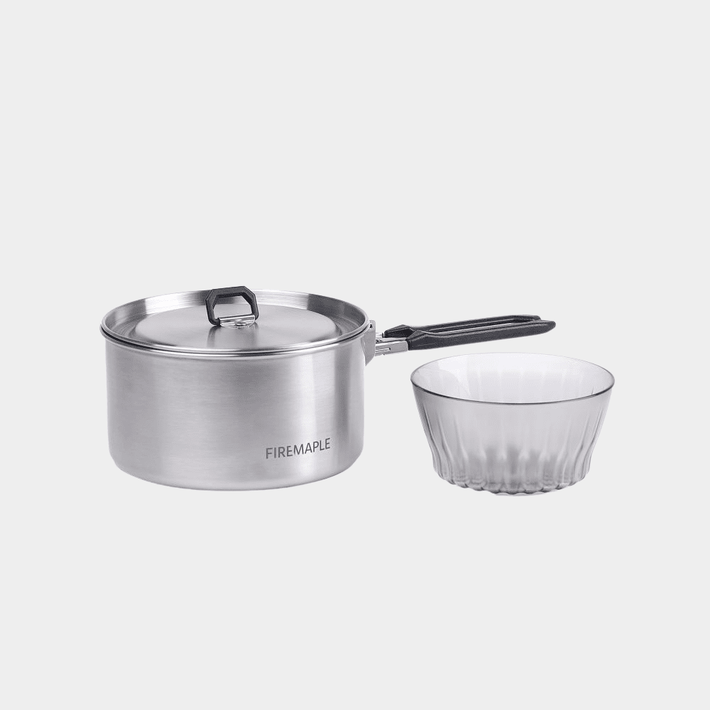 FireMaple Antarcti popote inox 0.8L feu de camp
