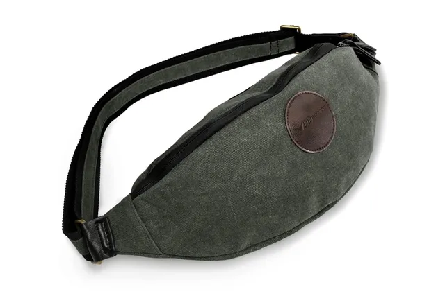 DD Sling Sac bandoulière Olive Green toile cirée quotidien