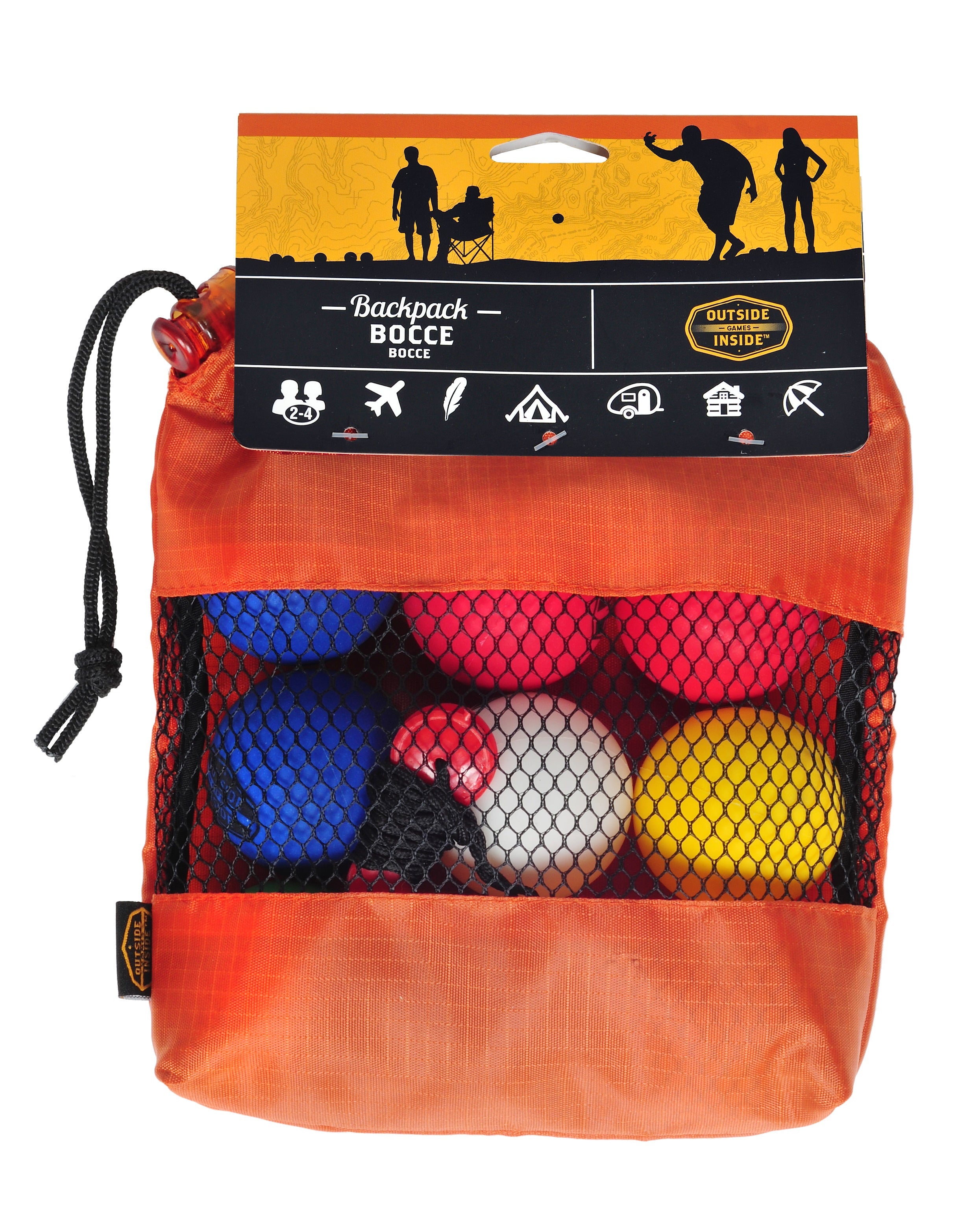 GSI Outdoor Games Backpack Bocce Ball jeu boules camping