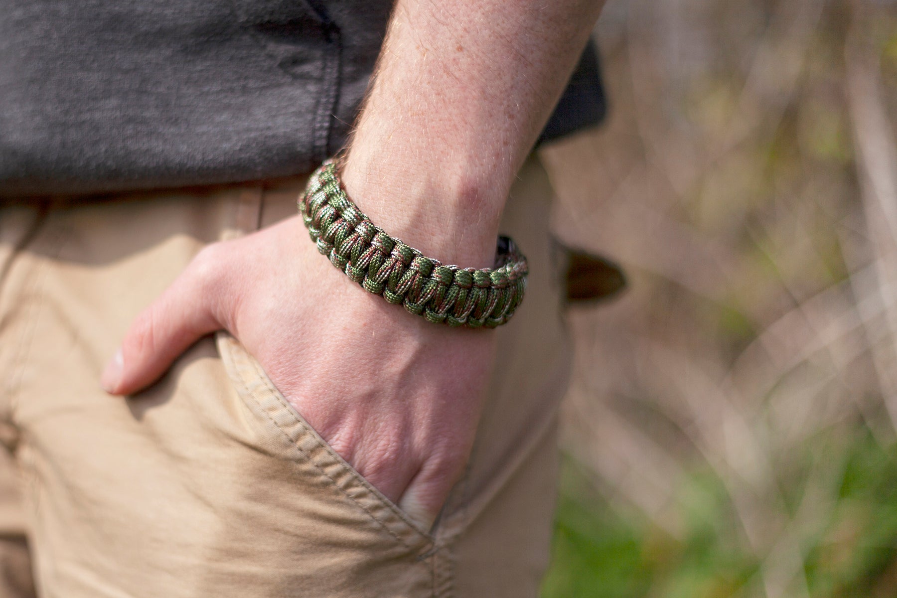 DD Hammocks Bracelet paracorde survie noir