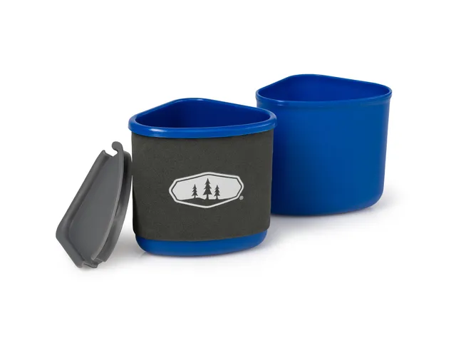 GSI Gourmet Nesting Mug Bowl mug + bol bleu