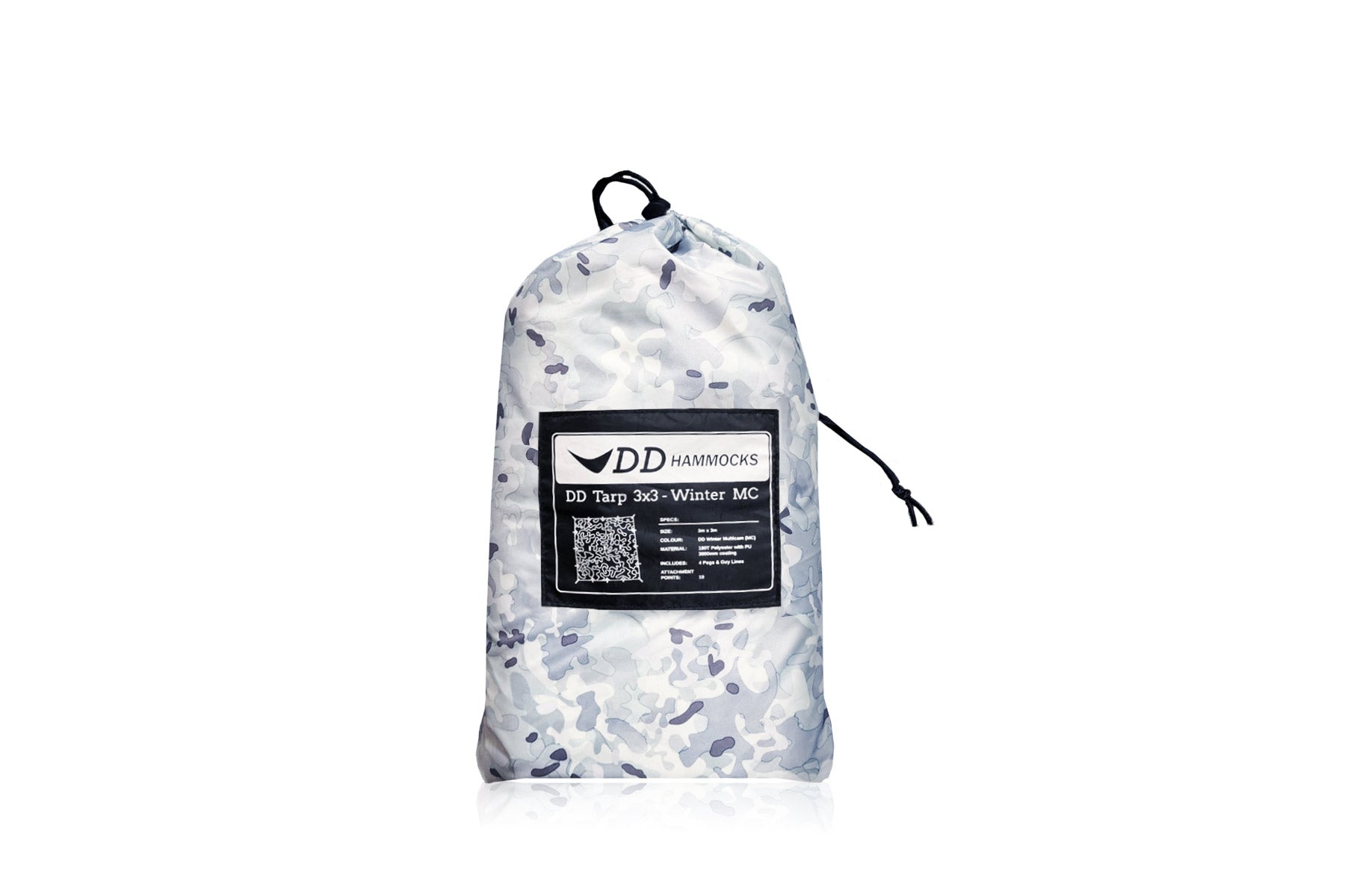 DD Hammocks Tarp 3x3 bâche camping Winter MC