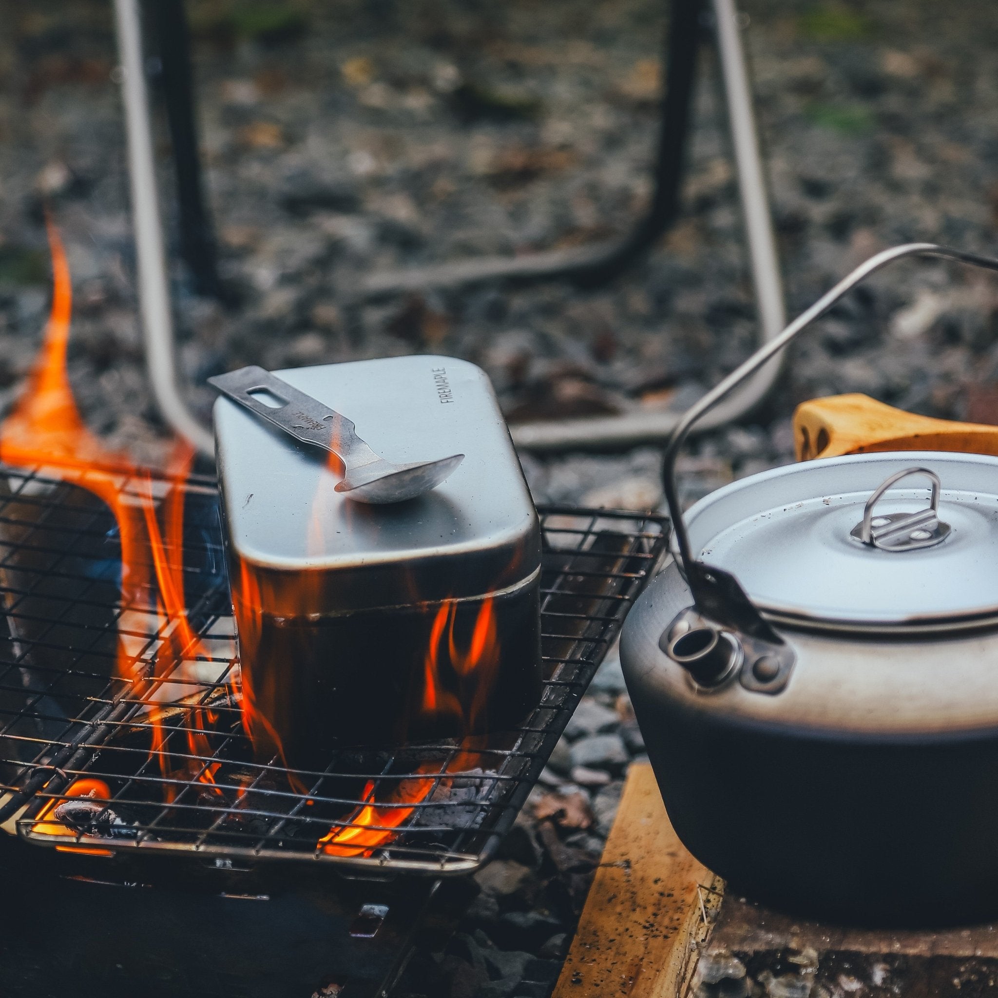 FireMaple Frost 800 ml popote alu solo avec grille