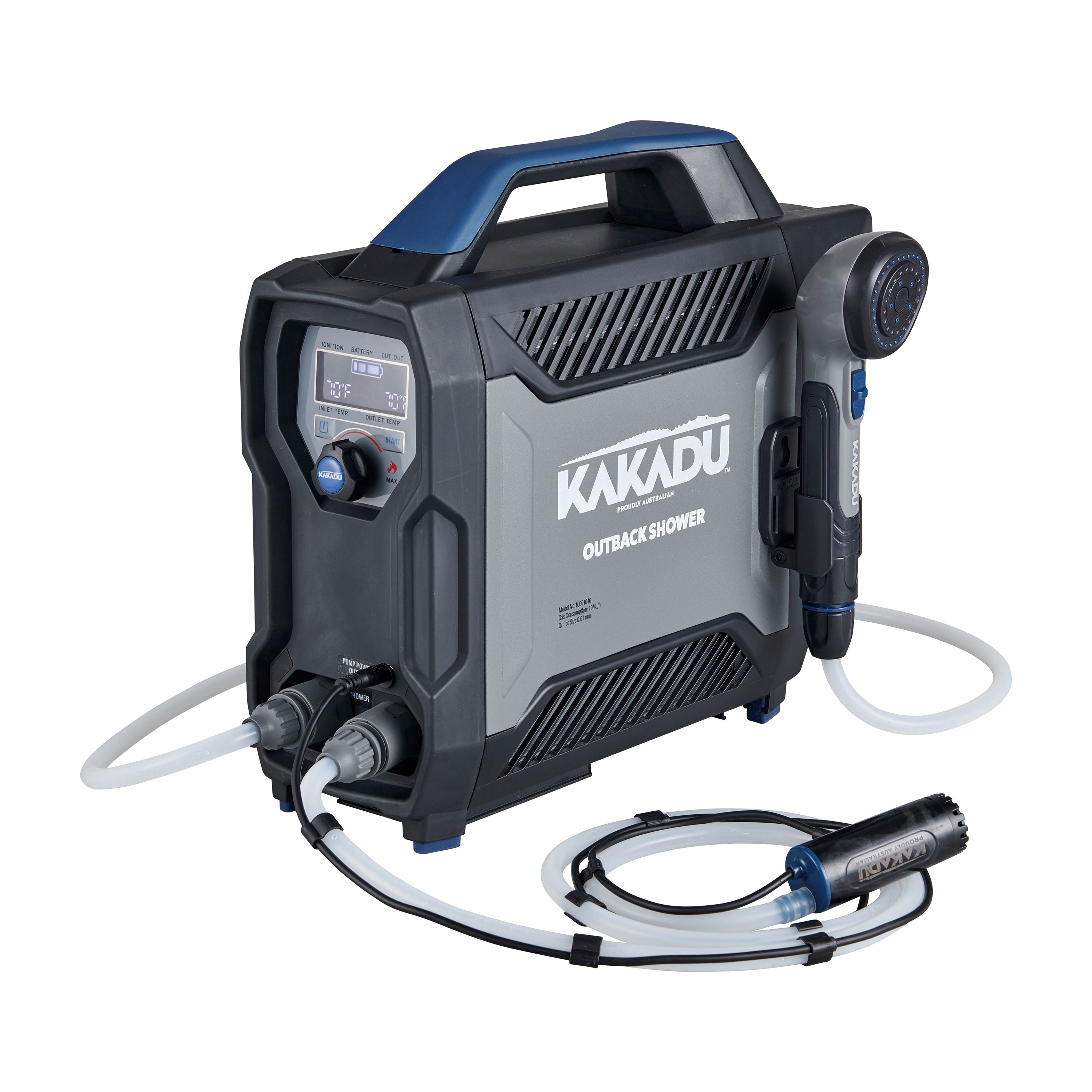 Kakadu Outback Shower douche portable chauffante extérieur