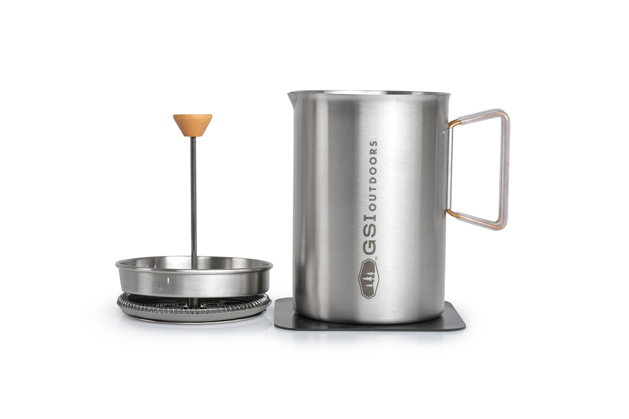 GSI Glacier Javapress cafetière piston inox 20 oz