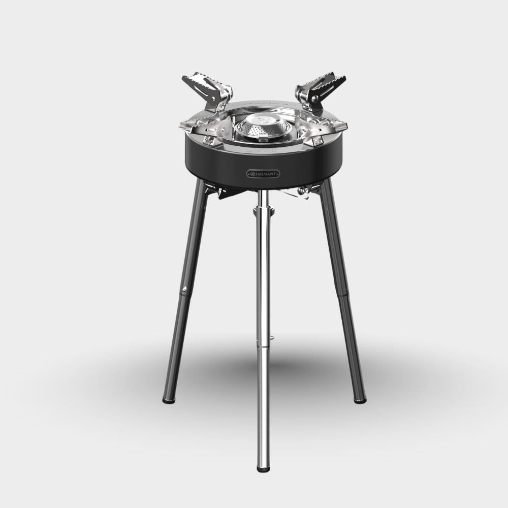 FireMaple Saturn X réchaud gaz hauteur réglable inox