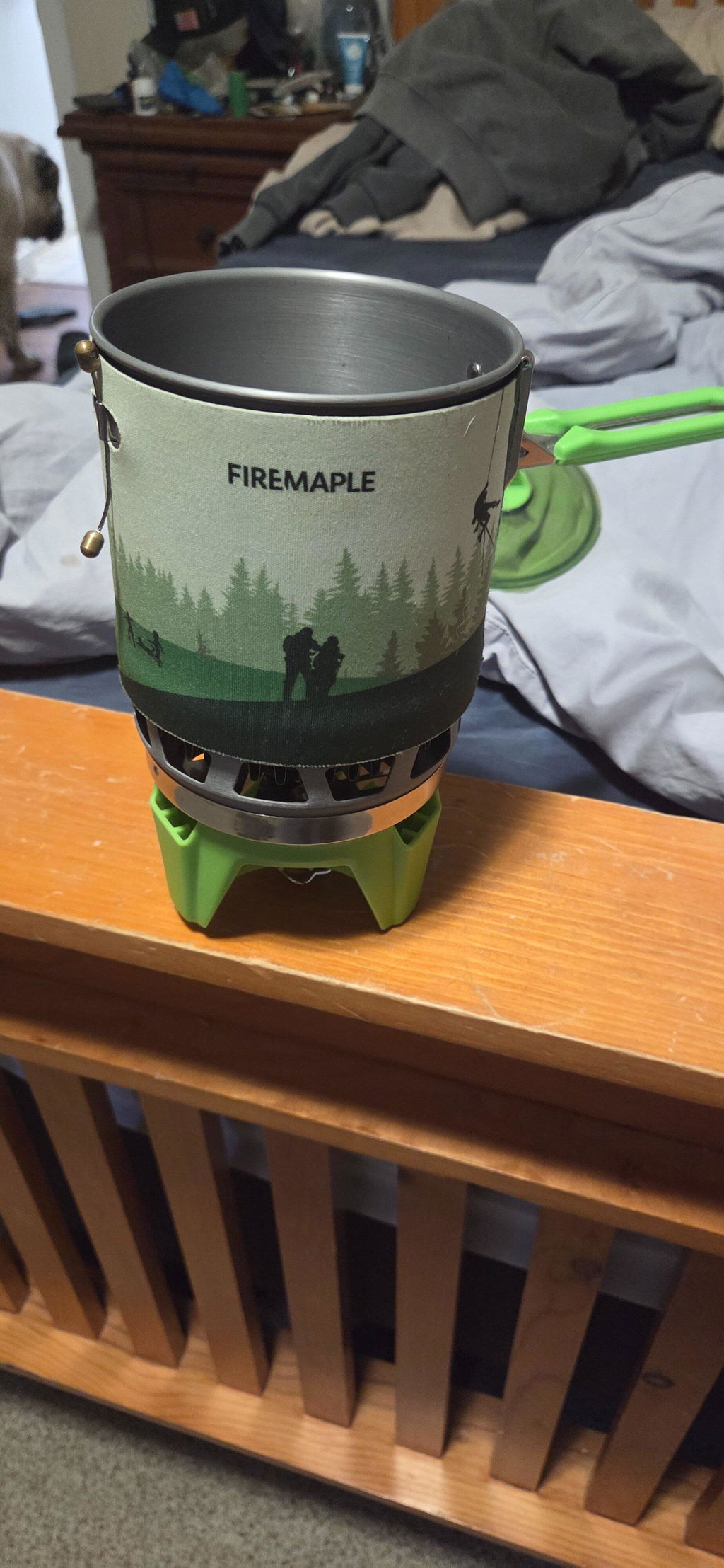 FireMaple Star X3 réchaud popote 0,8 L solo noir