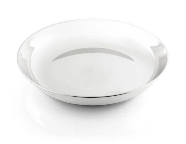 GSI Glacier assiette creuse inox camping légère