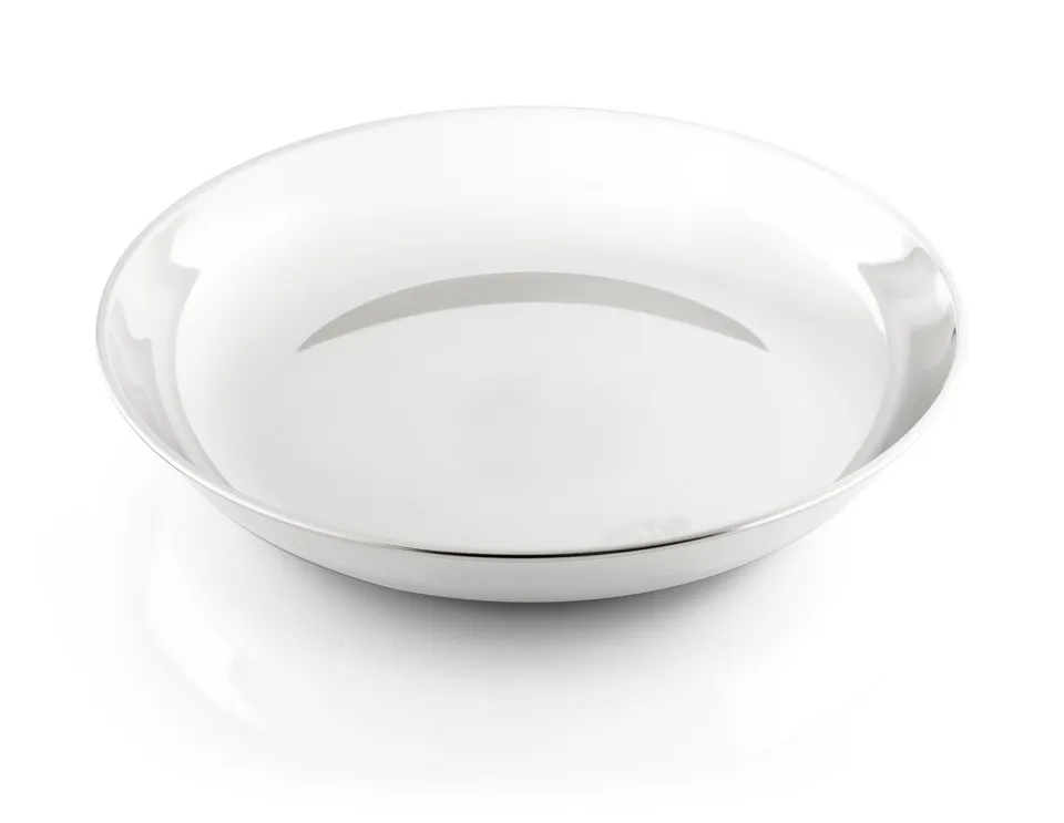 GSI Glacier assiette creuse inox camping légère