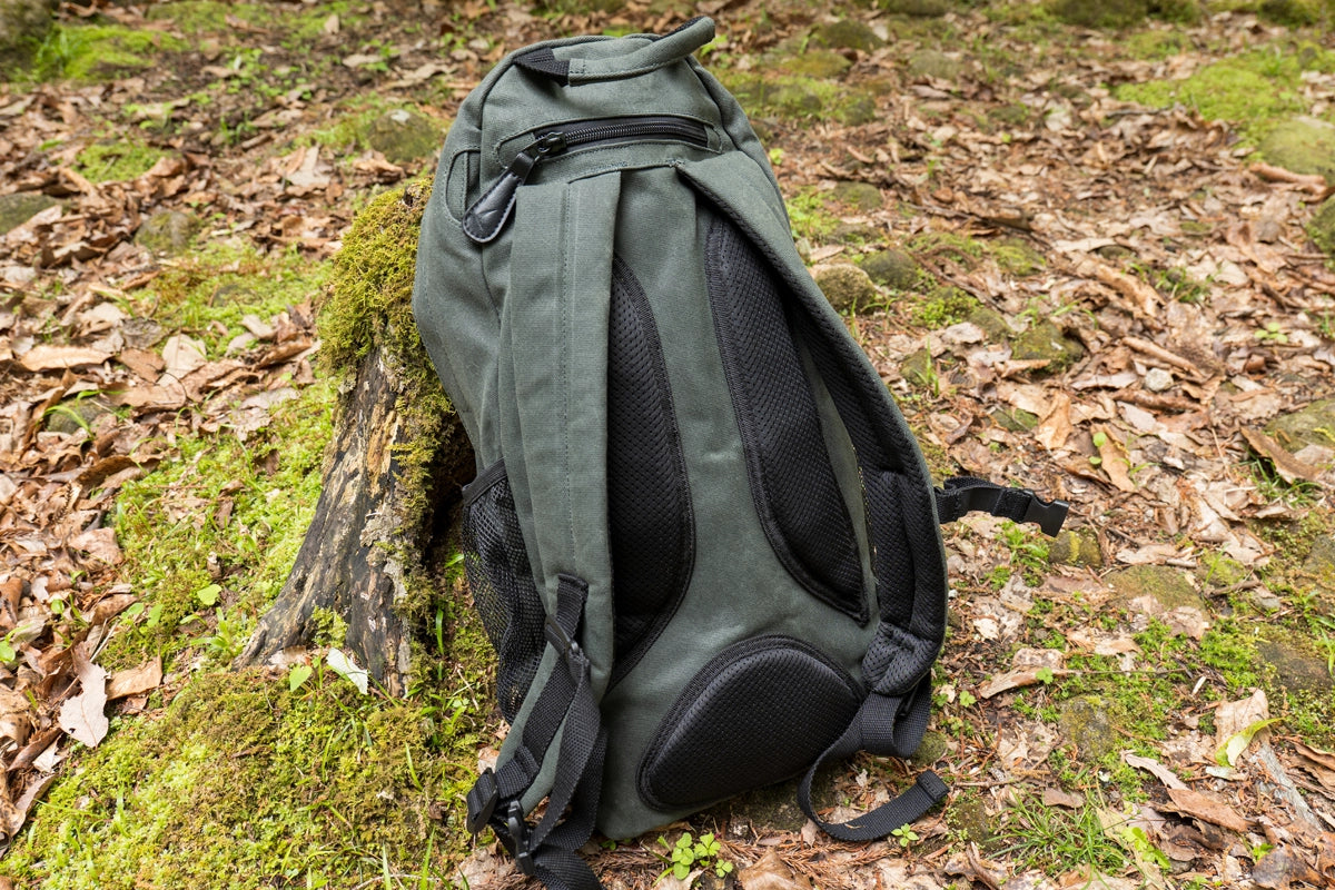 DD Quest Rucksack sac à dos 24 L olive toile cirée