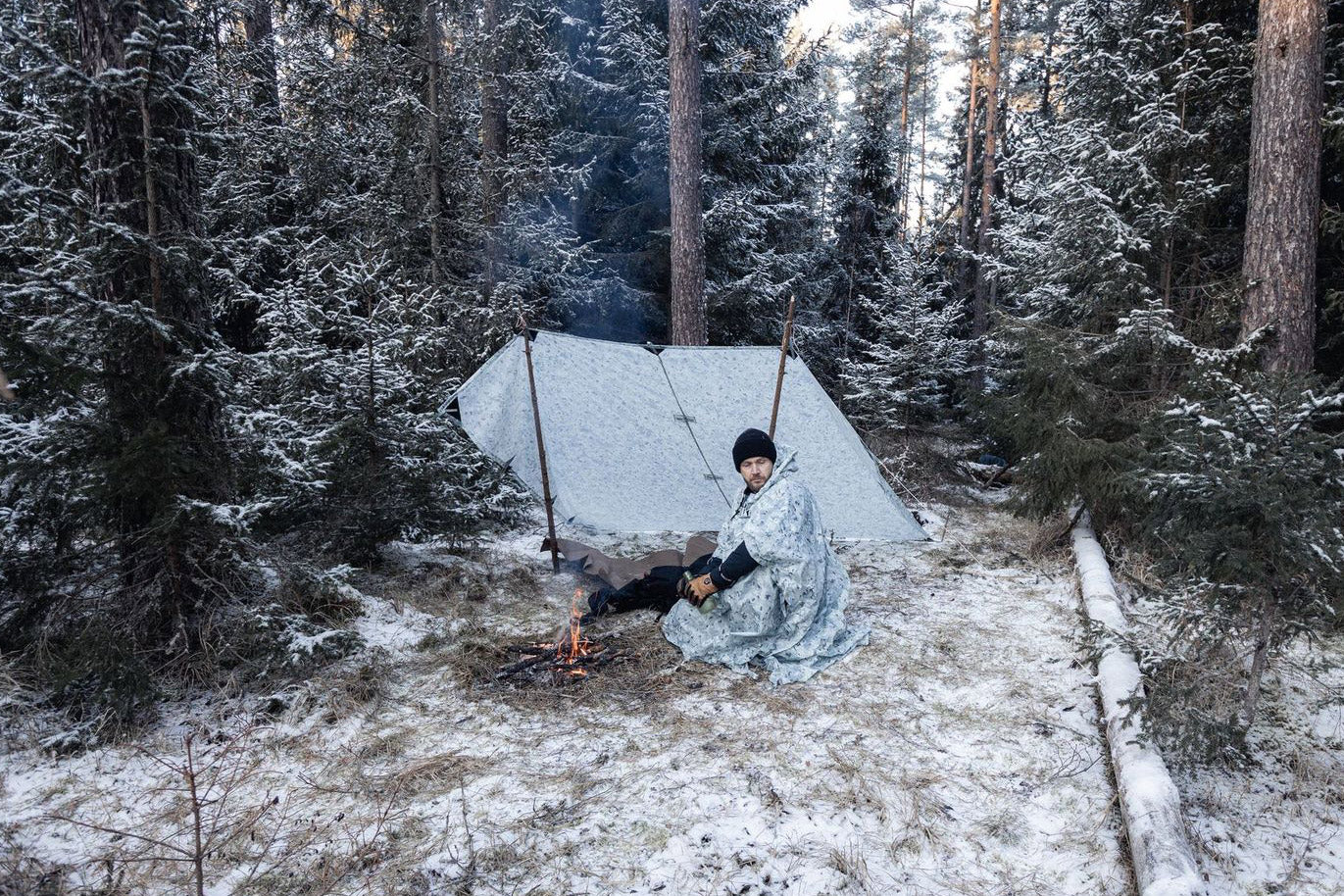 DD Hammocks Tarp 3x3 bâche camping Winter MC