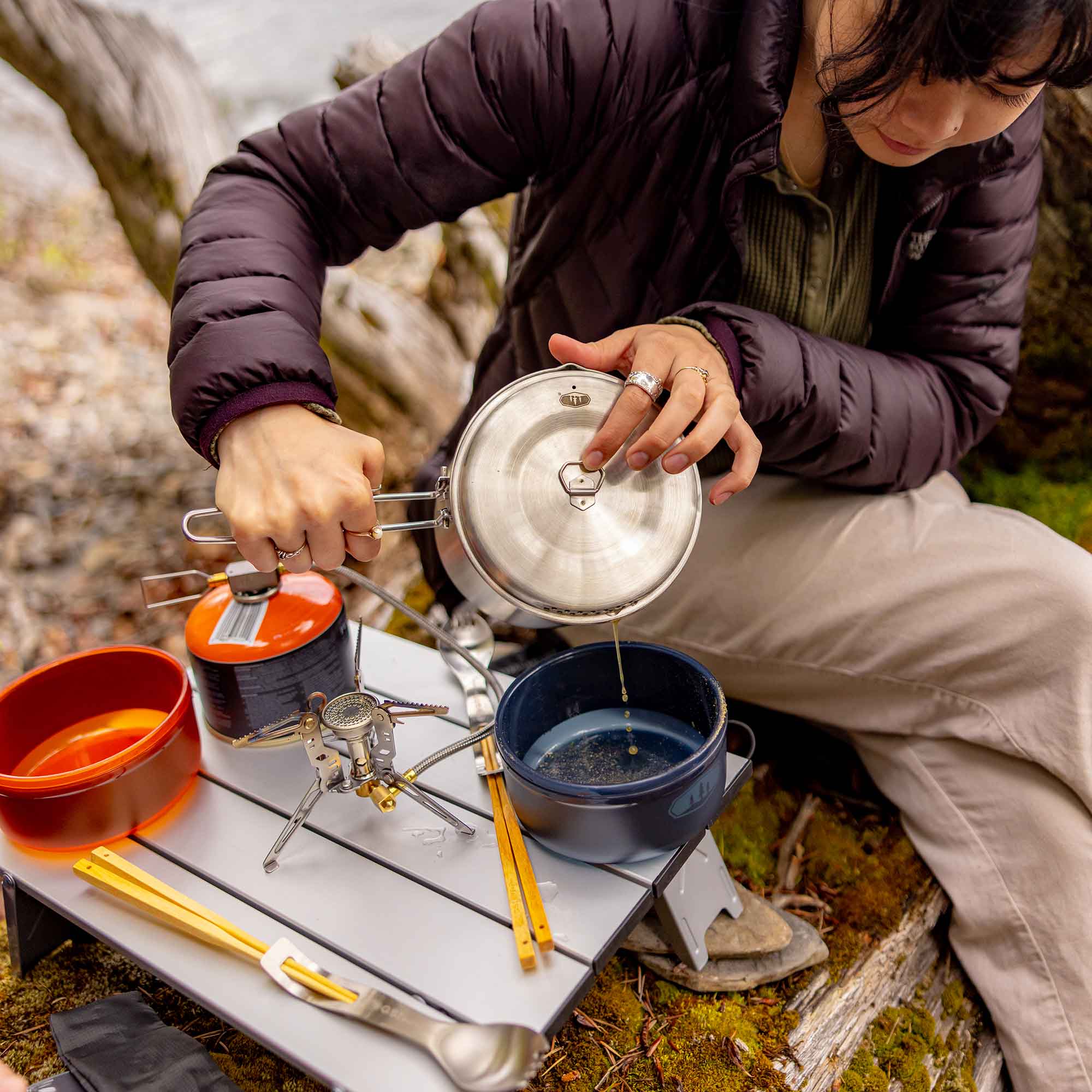 GSI Ultralight Nesting Bowl + Mug bol + tasse bleu