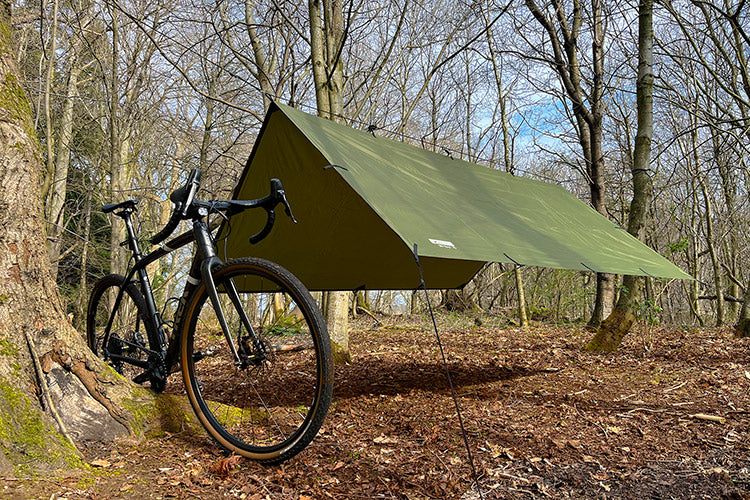 DD Hammocks Tarp 3 bâche recyclée 3x2,9 m olive