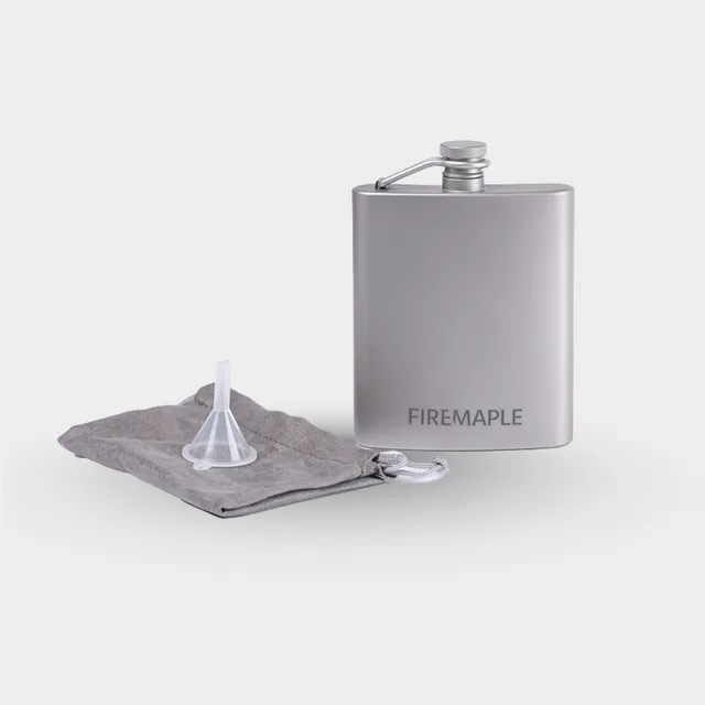 FireMaple Bacchus flasque titane 200 ml logo anglais