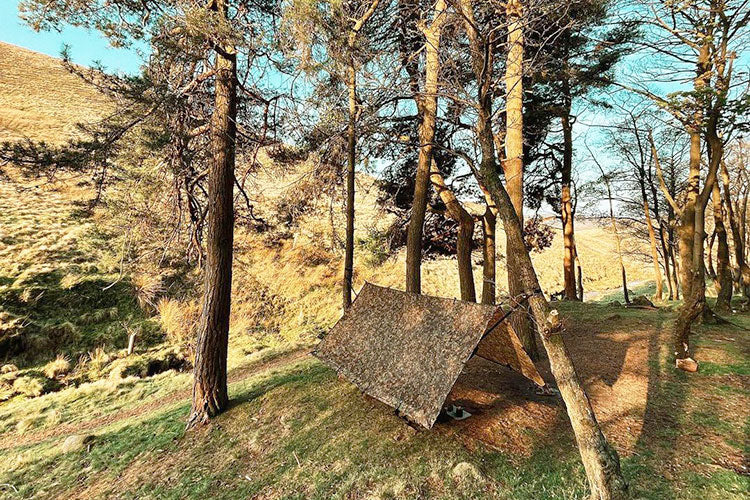 DD Hammocks Tarp 3x3 Bache Multicam Etanche