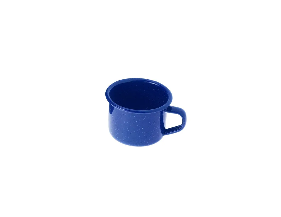GSI Enamelware tasse émaillée bleue 118 ml 4 oz